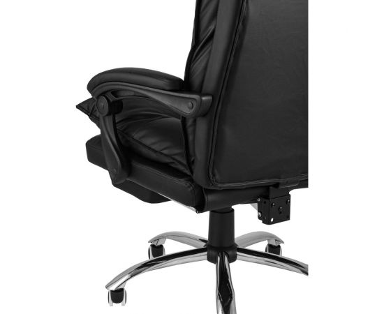 Кресло руководителя Стул Груп TopChairs Alpha, черное D-401 black – изображение 8