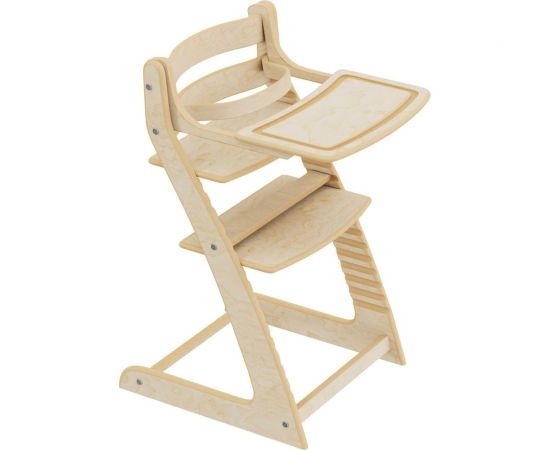 Детский стул ООО ТДК happy baby водный лак, каркас, сиденье, подставка для ног, столик, пояс 10000093969 – изображение 8