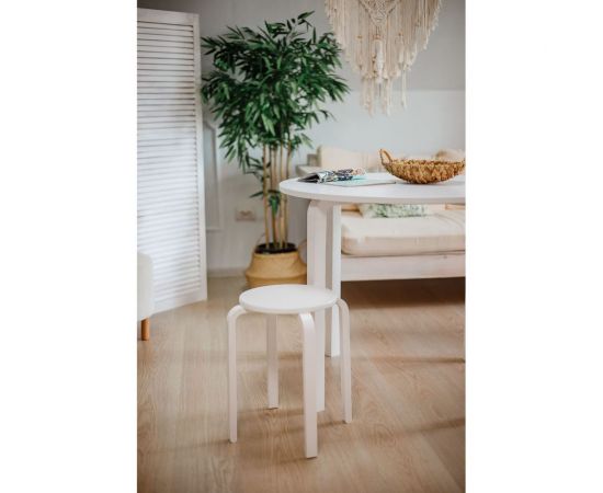 Табурет ООО ТДК FAMILY круглый, белый 10000092730 – изображение 8