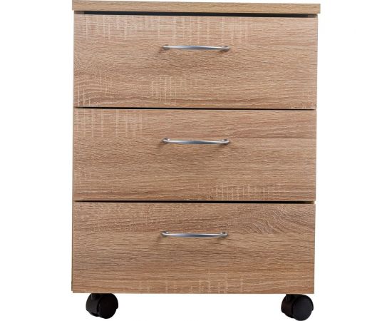 Выкатная тумба Комфорт-Питер 2556-Р Бюджет 402952 091 Дуб Сонома 2556-Р 