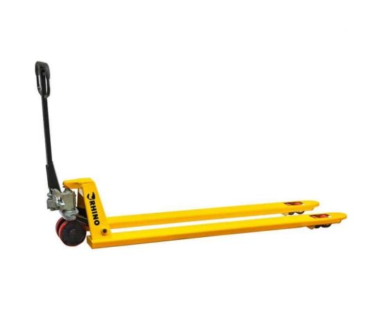 Гидравлическая тележка с длинными вилами Rhino SD1525L 