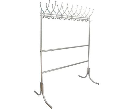 Напольная вешалка Мебелик М 12 металлик 2497 