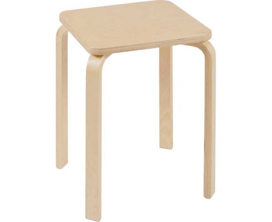 Квадратный табурет ООО ТДК FAMILY водный лак 10000092734 