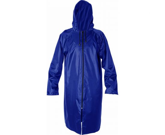 Многоразовый плащ-дождевик на молнии с ПВХ покрытием Грандмастер синий, р.56-58, рост 170-176 610867 