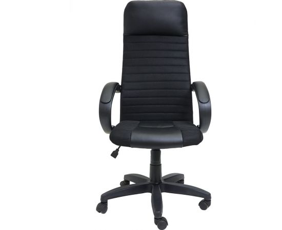 Кресло Кресловъ КР-509 пластик черный, спинка черная/сиденье черное 7КР22-509-0101Т-Кр 