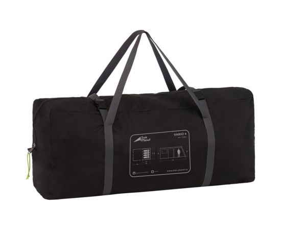 Четырехместная палатка TREK PLANET Vario 4, цвет зеленый 70297 – изображение 11