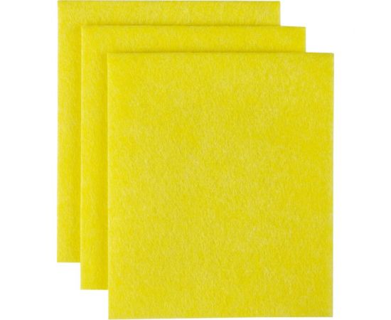 Вискозная универсальная салфетка Рыжий кот 25x30 см, 3 шт, 70гр/м2 106261 – изображение 2