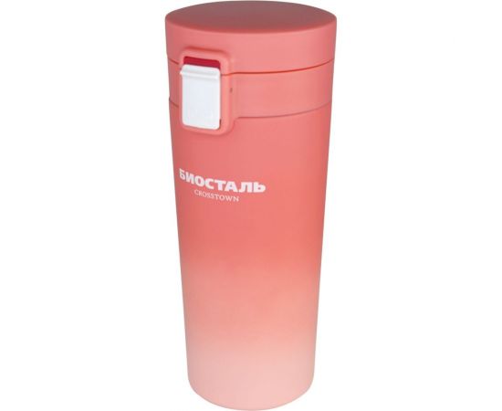 Термокружка Biostal Crosstown 0.4 литра с фильтром, коралловая NMT-400Z-O – изображение 2