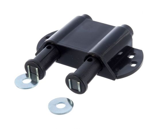 Магнитная защелка с фиксатором ЕВРОПАРТНЕР двойная J-2, 1 компл. 16 9119 2 – изображение 2