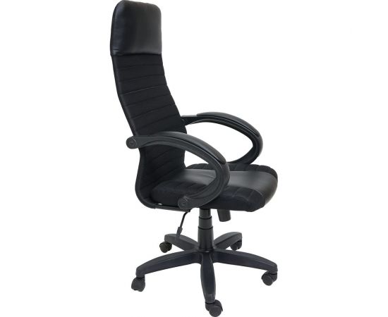 Кресло Кресловъ КР-509 пластик черный, спинка черная/сиденье черное 7КР22-509-0101Т-Кр – изображение 2