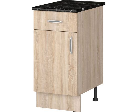 Напольный шкаф Комфорт-Питер 40 см 1 ящик 091 дуб сонома 911670 – изображение 2