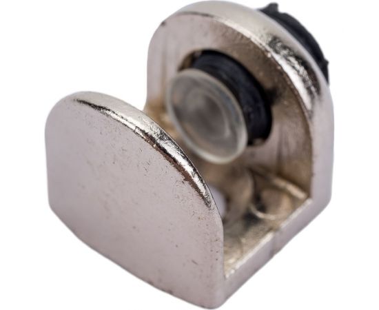 Мебельный стеклодержатель Невский Крепеж П-образный на шурупе 4 шт 824146 – изображение 3