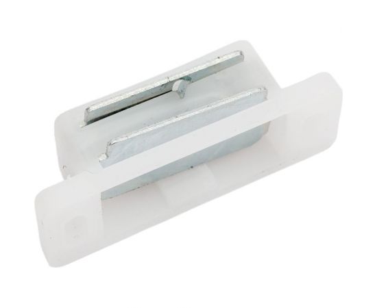 Магнитная защелка Невский Крепеж 2 кгс одинарная с ответной планкой, белый 2 шт пакет нк 822879 – изображение 3