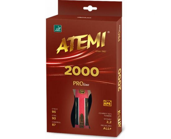 Ракетка для настольного тенниса ATEMI PRO 2000 AN 00000030345 – изображение 3