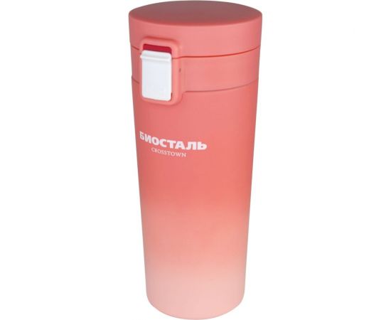 Термокружка Biostal Crosstown 0.4 литра с фильтром, коралловая NMT-400Z-O – изображение 3