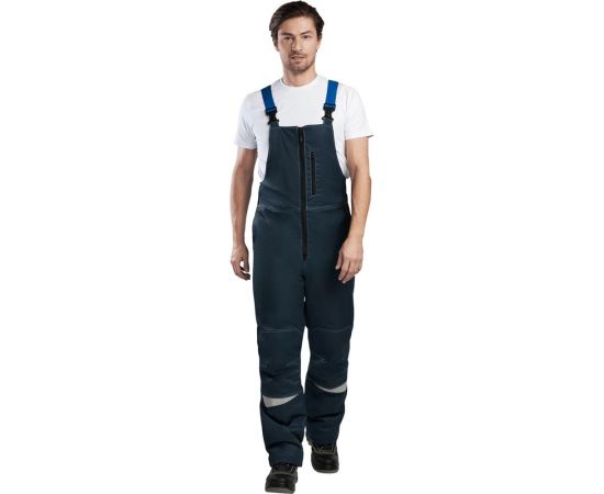 Утепленный костюм ГК Спецобъединение КМ-10 ЛЮКС синий-василек, размер 96-100, рост 170-176 Кос 466/ 96/170 – изображение 4