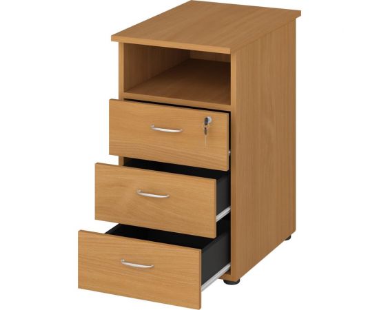 Стационарная тумба Комфорт-Питер Бук Бавария 3 ящика, замок эко, 402787 550 2511 – изображение 4