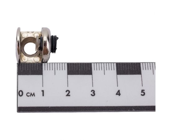 Мебельный стеклодержатель Невский Крепеж П-образный на шурупе 4 шт 824146 – изображение 4