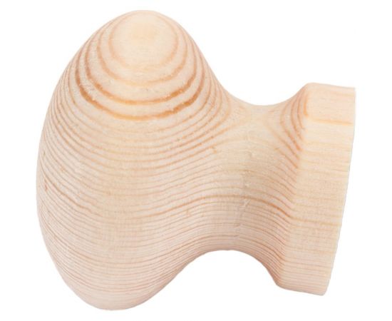 Деревянная ручка ЕВРОПАРТНЕР кнопка D35 мм, H35 мм, хвоя, 20 шт. 0261 D – изображение 5