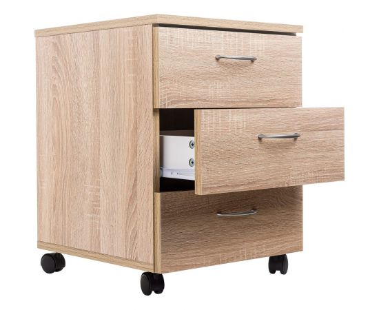 Выкатная тумба Комфорт-Питер 2556-Р Бюджет 402952 091 Дуб Сонома 2556-Р – изображение 5