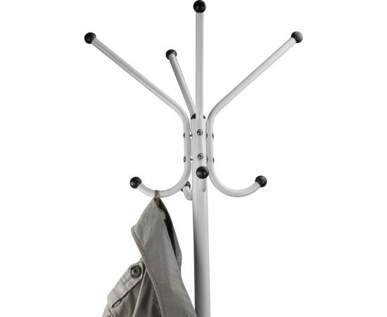Напольная вешалка Мебелик Пико 3 белый 7938 – изображение 5