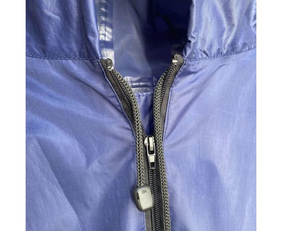 Многоразовый плащ-дождевик на молнии с ПВХ покрытием Грандмастер синий, р.56-58, рост 170-176 610867 – изображение 5