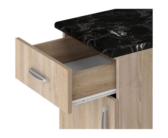 Напольный шкаф Комфорт-Питер 40 см 1 ящик 091 дуб сонома 911670 – изображение 5