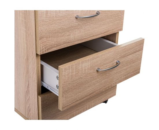 Выкатная тумба Комфорт-Питер 2556-Р Бюджет 402952 091 Дуб Сонома 2556-Р – изображение 6