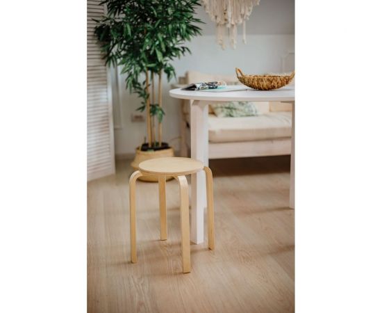 Табурет ООО ТДК FAMILY круглый, водный лак 10000092729 – изображение 8