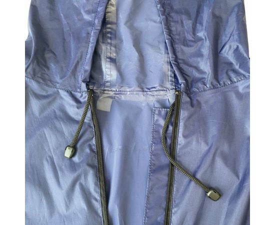 Многоразовый плащ-дождевик на молнии с ПВХ покрытием Грандмастер синий, р.56-58, рост 170-176 610867 – изображение 9