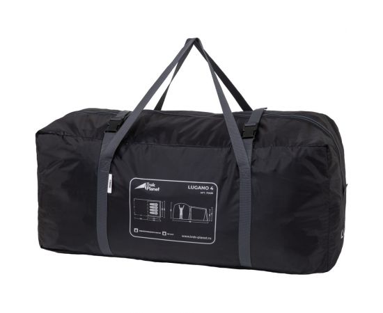 Четырехместная палатка TREK PLANET Lugano 4, зеленый 70226 – изображение 9