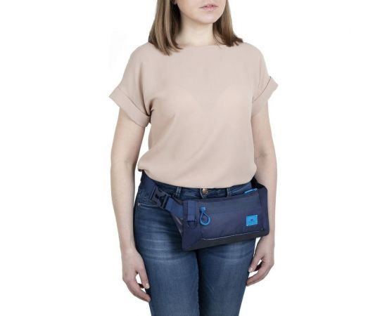 Поясная сумка RIVACASE Waist bag for mobile devices/12 5311blue – изображение 10