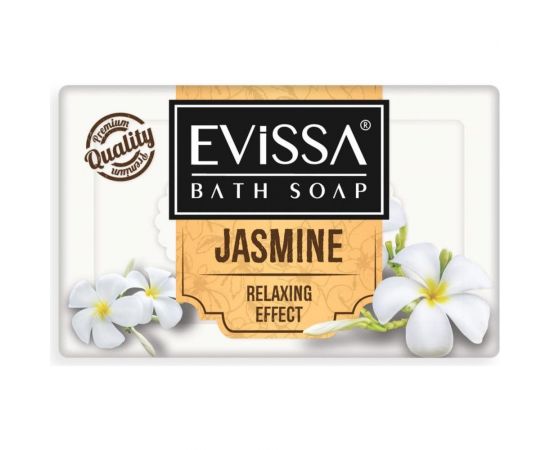 Банное мыло EVISSА пвх пленка,150 гр. жасмин М4049 