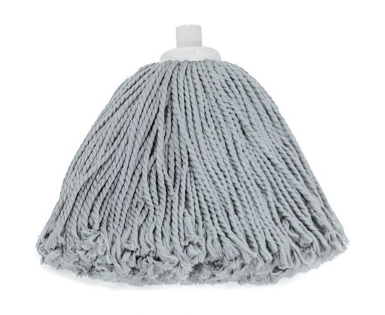 Веревочный МОП A-VM резьбовой, 200 г, микрофибра, серый, АЛАБАМА RK1553 