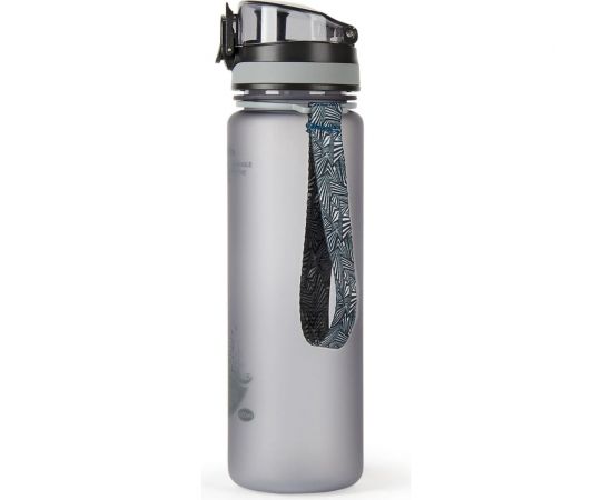 Бутылка для воды BAROUGE ACTIVE LIFE с нескользящим покрытием BP-915/100 600 мл/серый/бутылка 