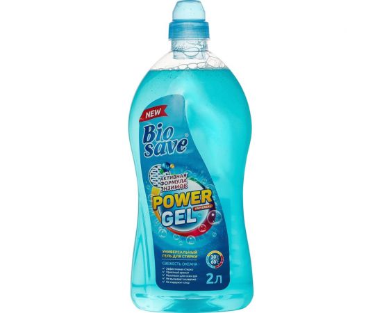 Гель для стирки Биосейв BIOSAVE Бархат 2 л свежесть океана БС 1011 