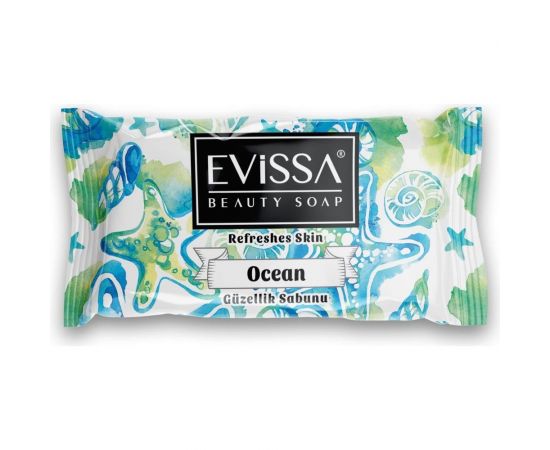 Туалетное мыло EVISSА флоупак, 85 гр. океан М2755 