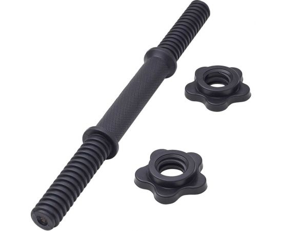 Гантельный гриф Basefit BB-106 d=25 мм, пластиковый, с пластиковыми замками, 35 см УТ-00019707 