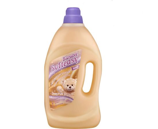 Кондиционер гипоаллергенный Биосейв BIOSAVE SOFTEASY БАРХАТ Энергия утра 2,2 л BSk113 
