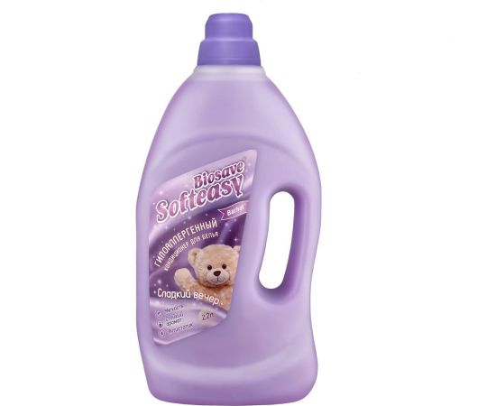 Кондиционер гипоаллергенный Биосейв BIOSAVE SOFTEASY БАРХАТ Сладкий вечер 2,2 л BSk112 