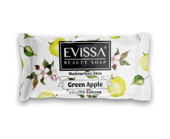 Туалетное мыло EVISSА флоупак, 85 гр. яблоко МЯ2731 