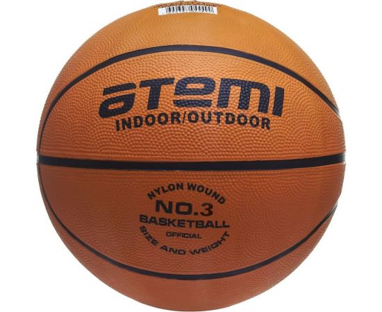Баскетбольный мяч ATEMI р. 3, резина, 8 панелей, BB100 00000101331 – изображение 4