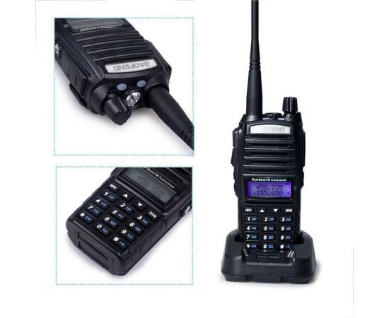 Рация Baofeng UV-82 136-174/400-520 МГц 8 Вт 00029747 – изображение 4