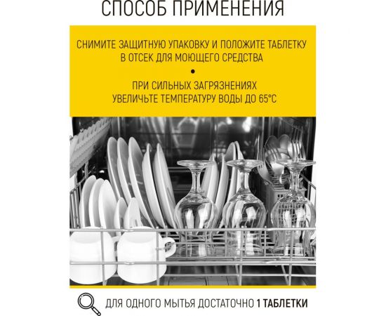 Таблетки для посудомоечной машины WALNUT 2 кг WLN0531 – изображение 4