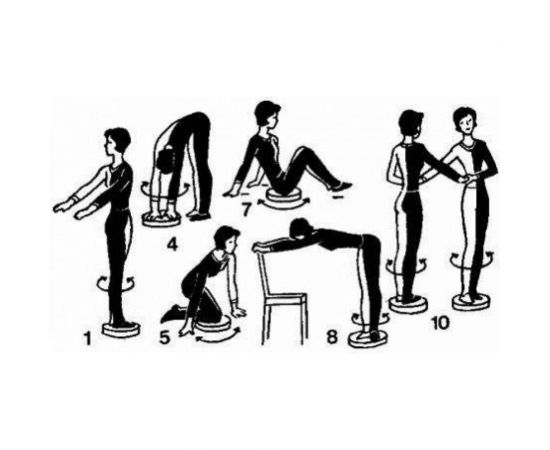 Вращающийся диск BRADEX ГРАЦИЯ SF 0019 – изображение 5