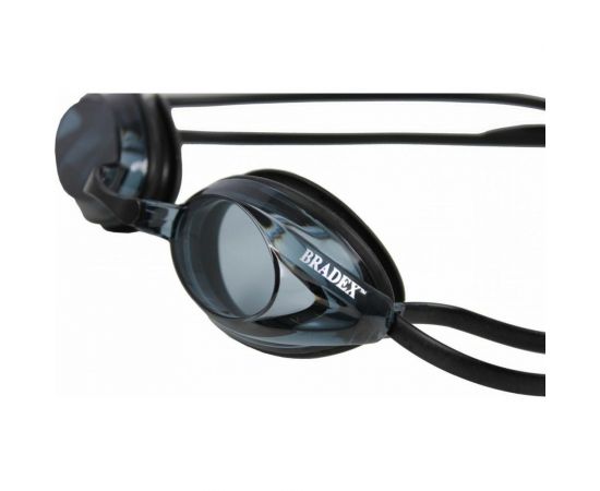 BRADEX Очки для плавания, серия Спорт, черные, цвет линзы - серый SF 0396 – изображение 5