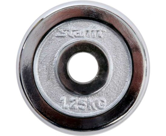 Разборные гантели Basefit DB-501 10 кг, хромированный чугун/хромированная сталь, 2 шт, в чемодане УТ-00019796 – изображение 6