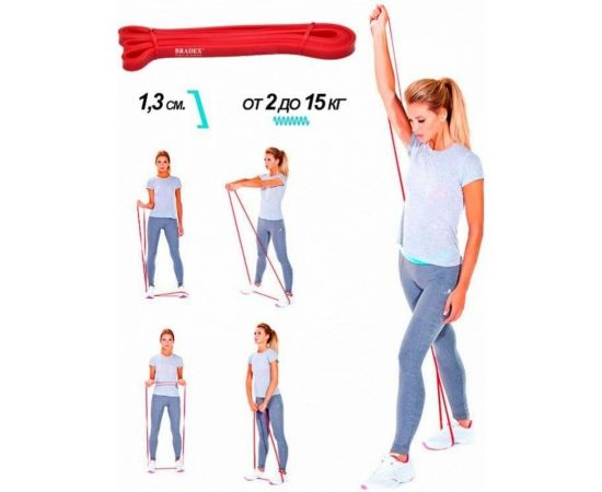 Эспандер-лента BRADEX 2-15 кг SF 0193 – изображение 9