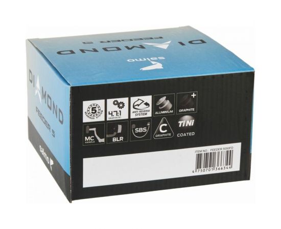 Безынерционная катушка SALMO Diamond FEEDER 5 5000FD 5050FD – изображение 10