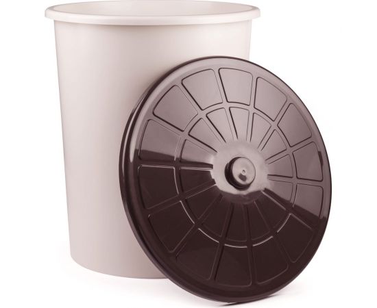 Бак универсальный ЗПИ «Альтернатива» 100л с крышкойбежевый М3469 